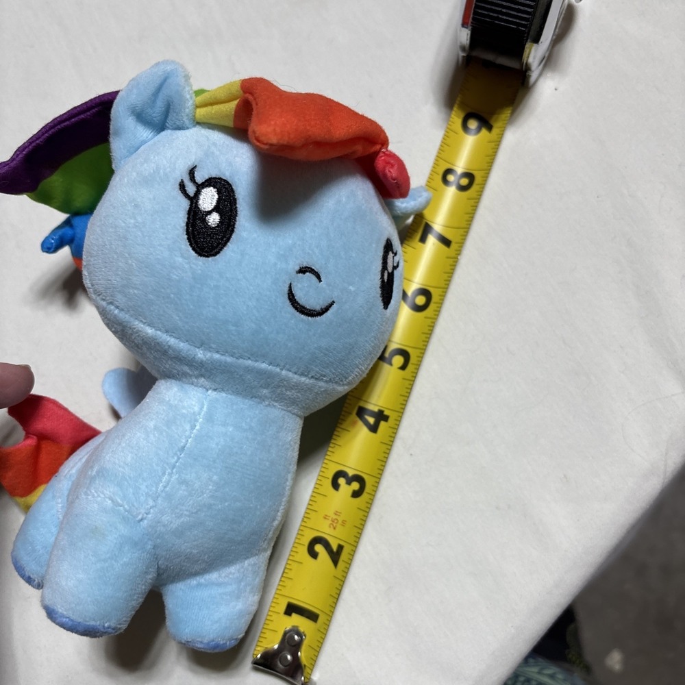 My Little Pony Rainbow Dash Plush 7" Toy Factory 2022 Cutie Mark Crew Hasbro - Picture 15 of 15